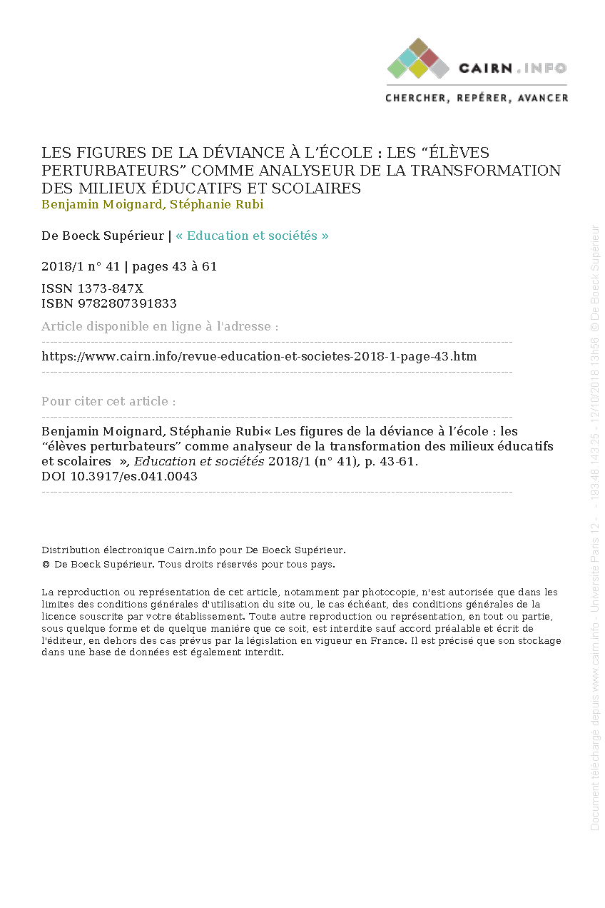 figs de la déviance